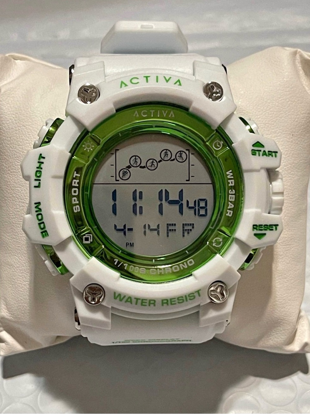 Activa Digital
Essentials Unisex 50mm White and Green Tone Case